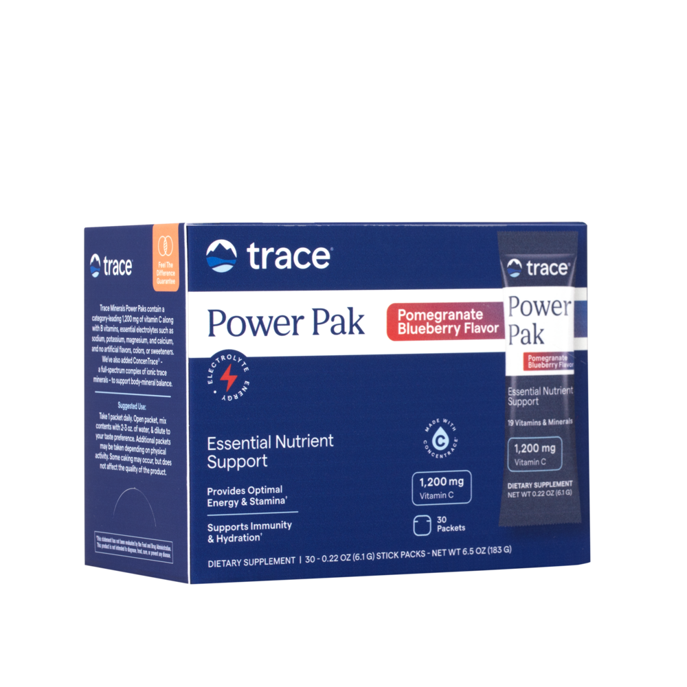Power Pak Electrolyte Stamina - Non GMO Pom Blueberry