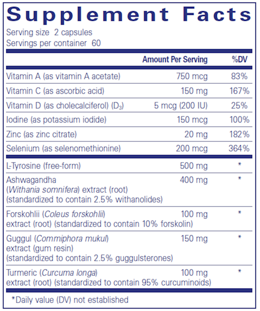 Thyroid Support Complex, 120ct