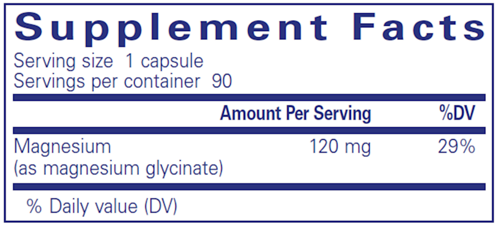 Magnesium Glycinate - 90 cap