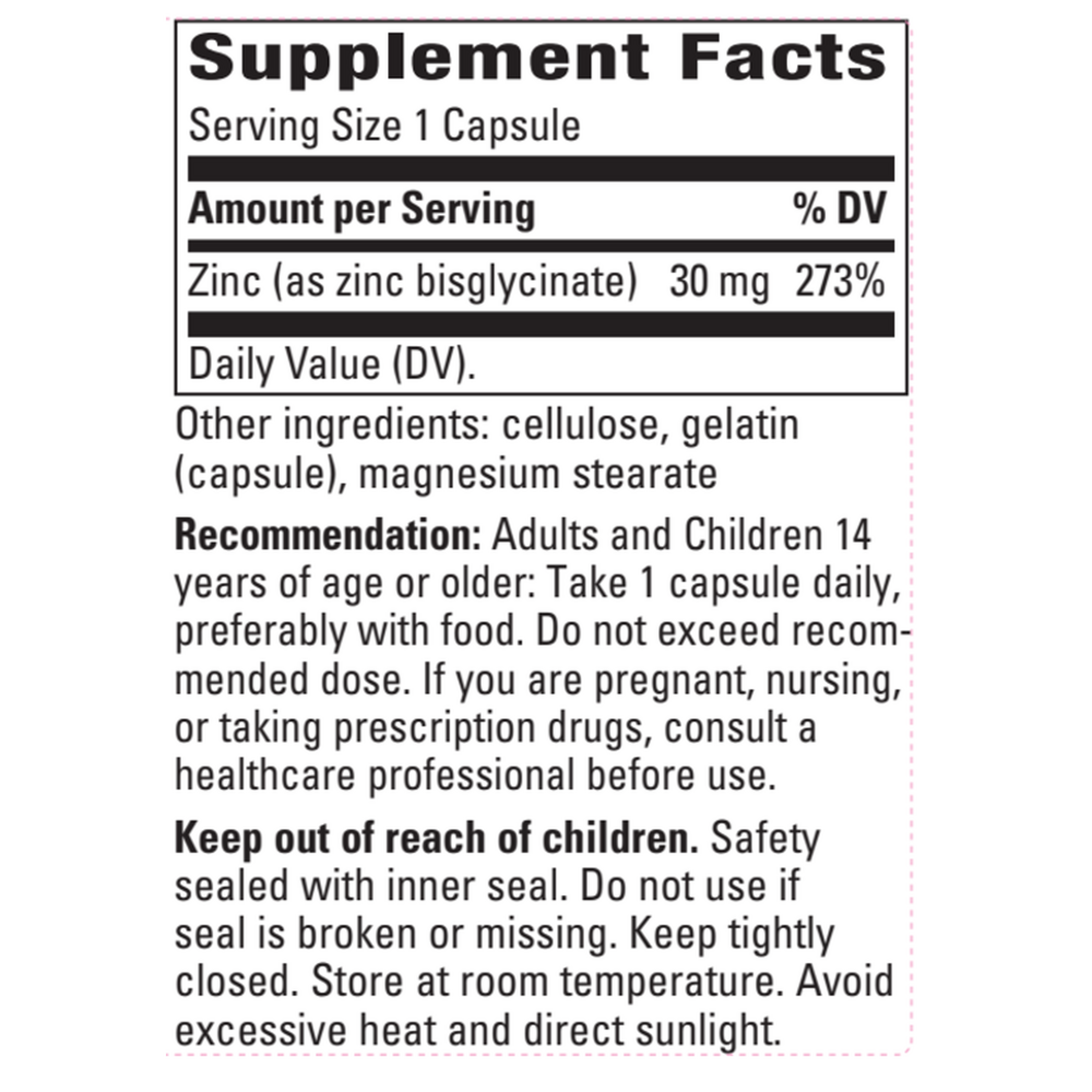 Zinc Chelate- 100cap