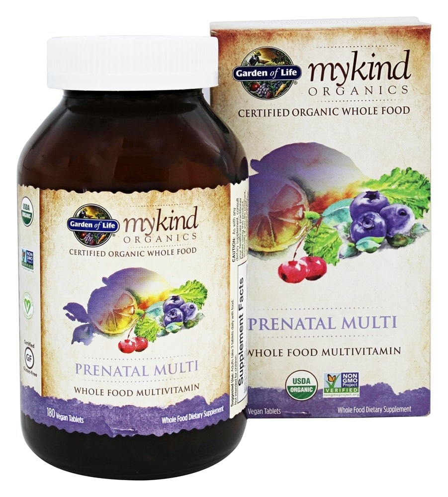 Organic Prenatal Multi 180 tabs