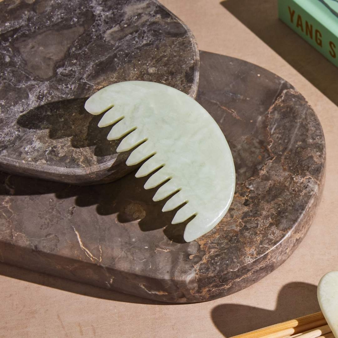 Jade Body Comb
