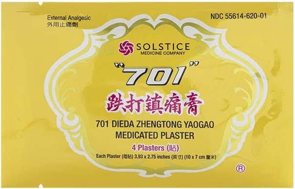 701 Medicated Plaster - Individual pack