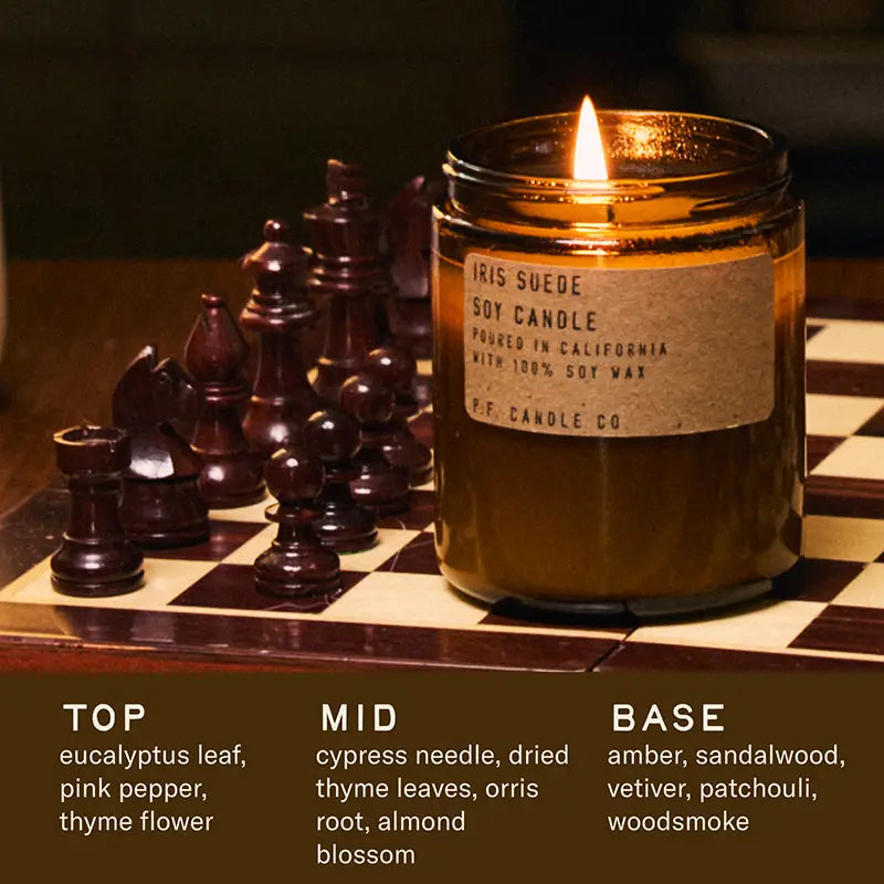 Iris Suede- 7.2oz Candle