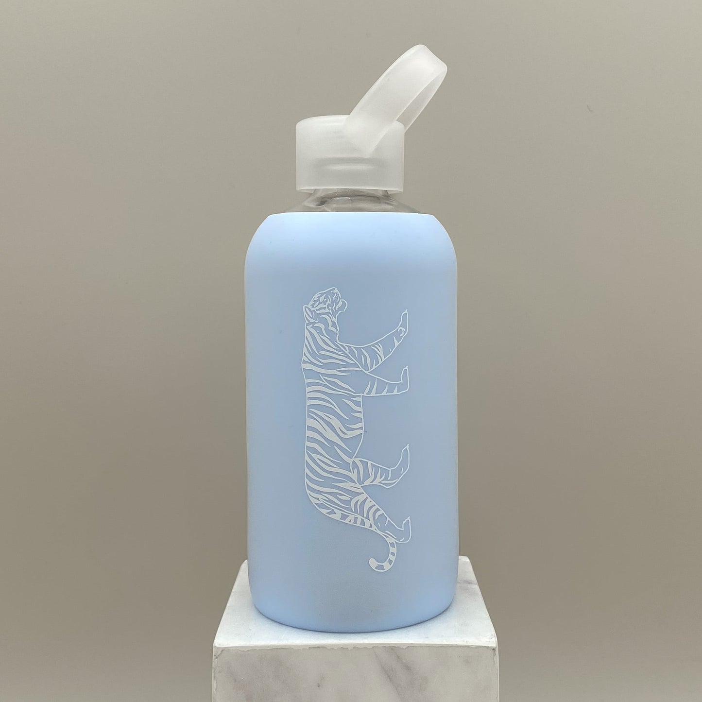 Water Bottle - Grace 16oz White Tiger