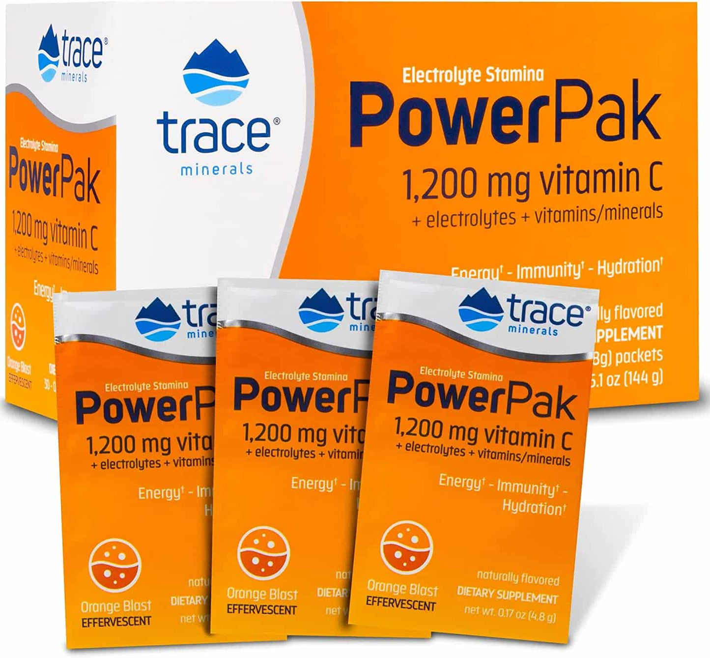 Power Pak Electrolytes Orange Blast