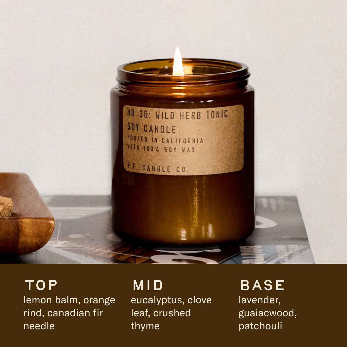 Wild Herb Tonic  - 7.2oz Candle