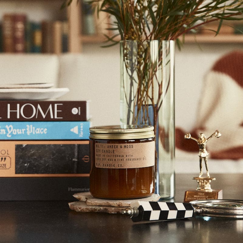 Amber & Moss Candle