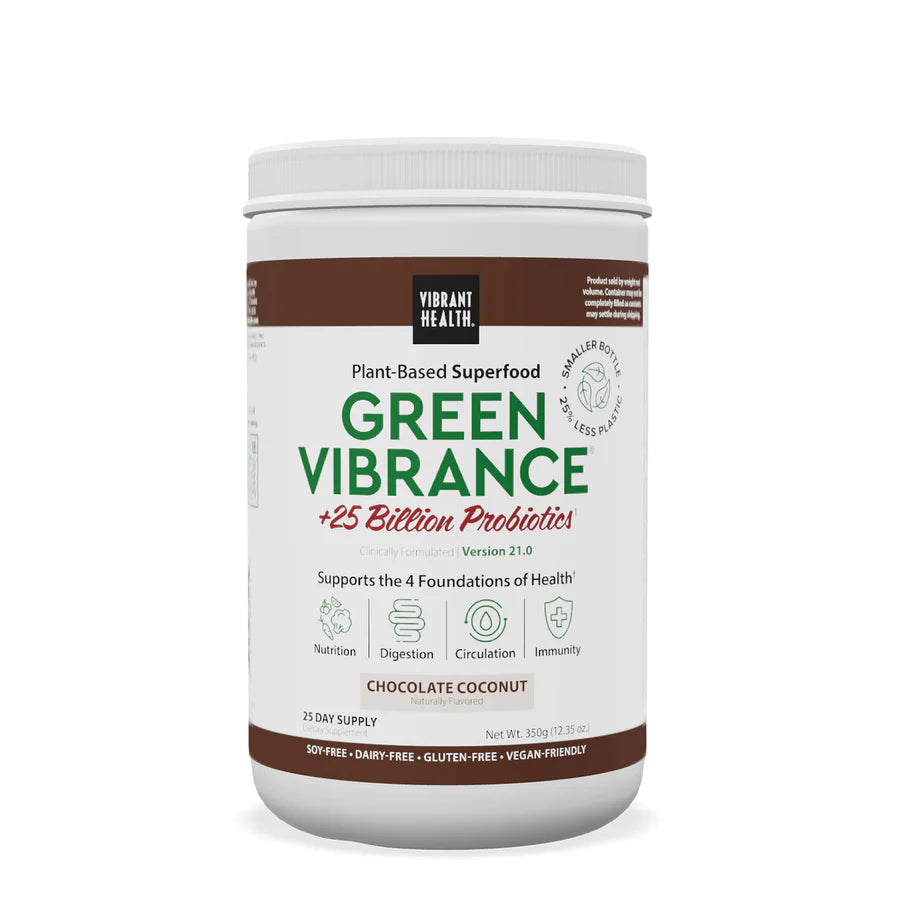 Green Vibrance - Chocolate Coconut - 25 servings