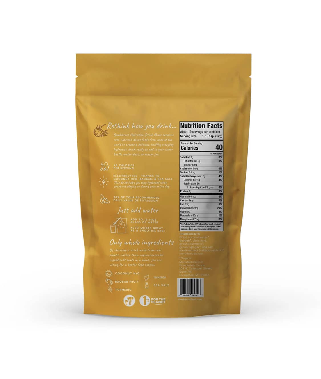 Turmeric Ginger Hydration