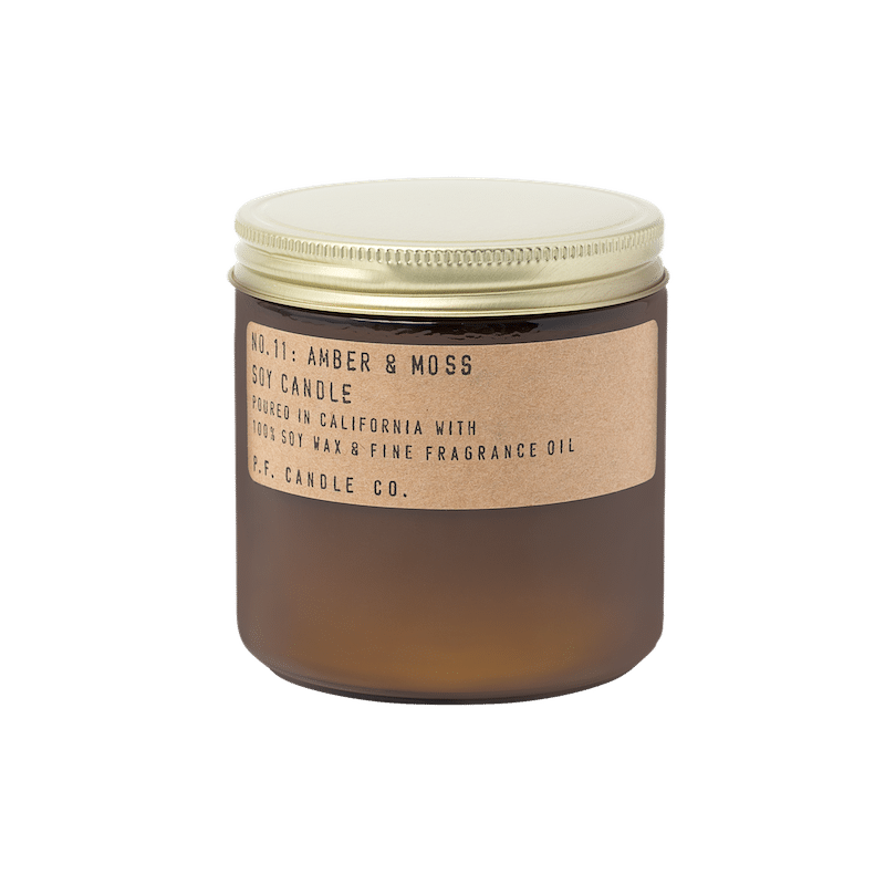 Amber & Moss Candle