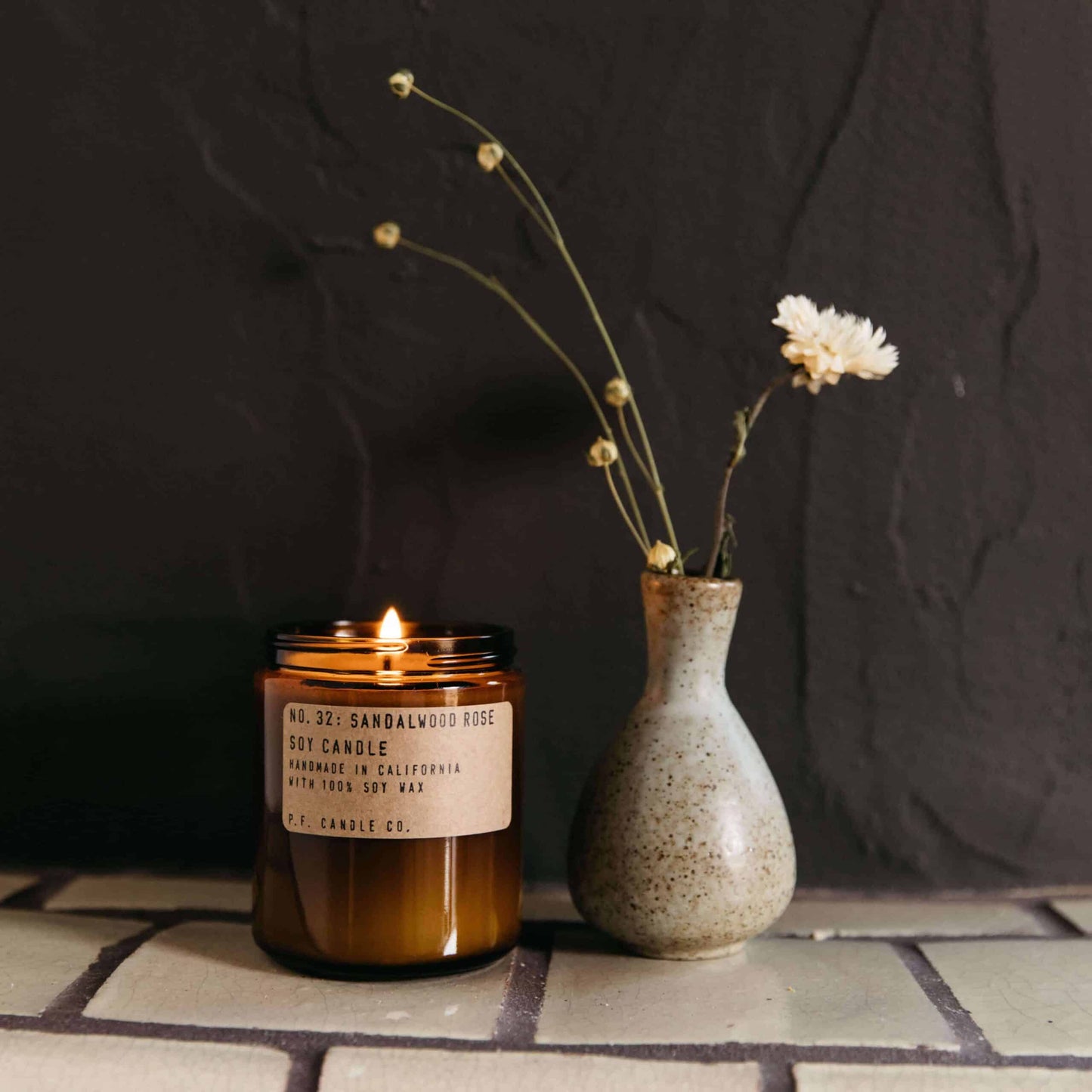 Sandalwood Rose Candle