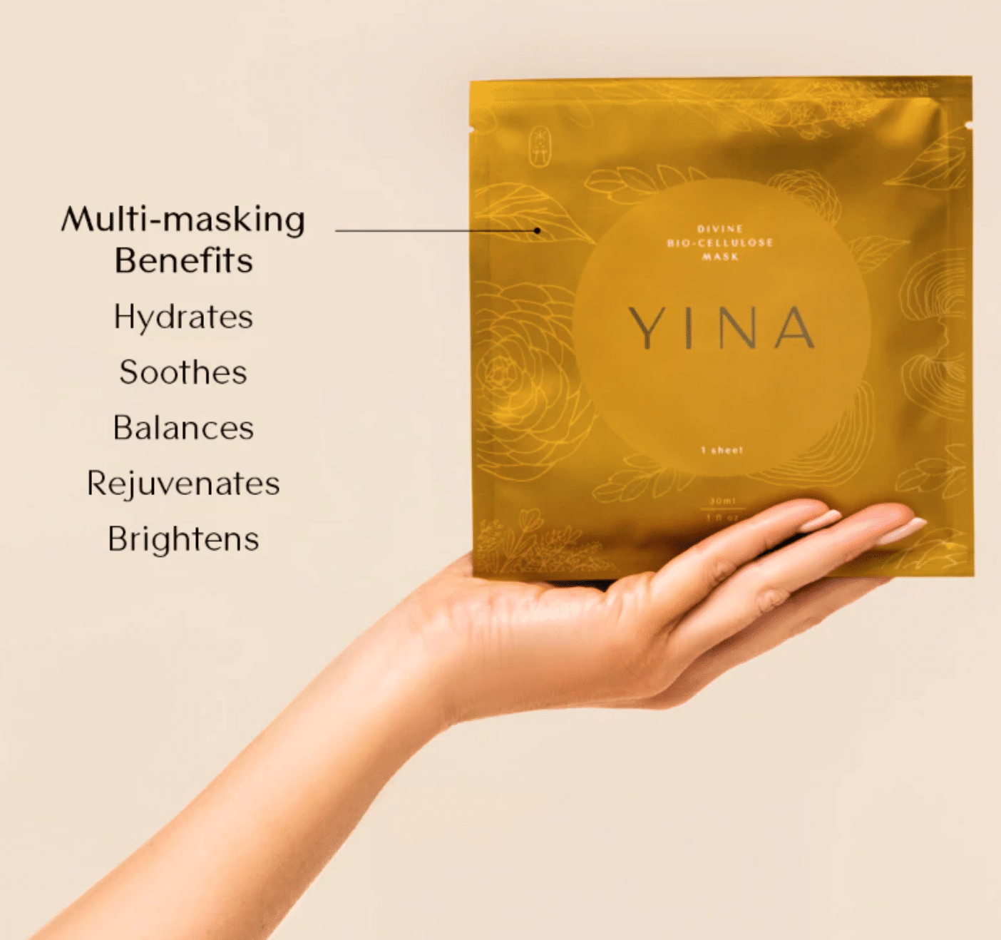 DIVINE BIO-CELLULOSE MASK- Individual Mask