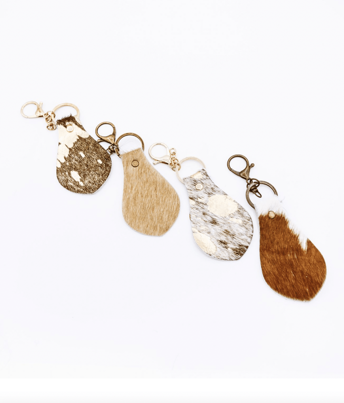 Hair on Hide Key Chain