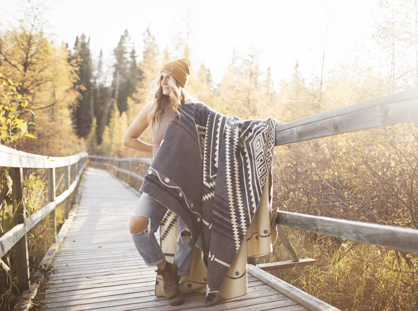 ACHUAR BLANKET - ASH GREY