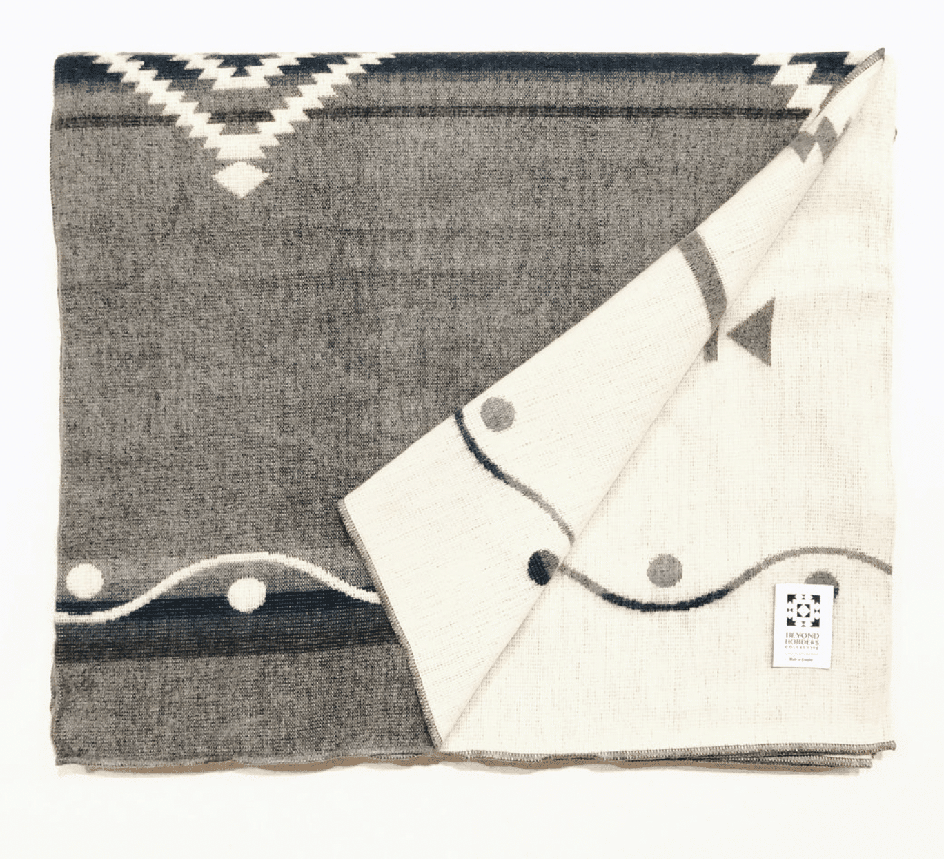 ACHUAR BLANKET - ASH GREY