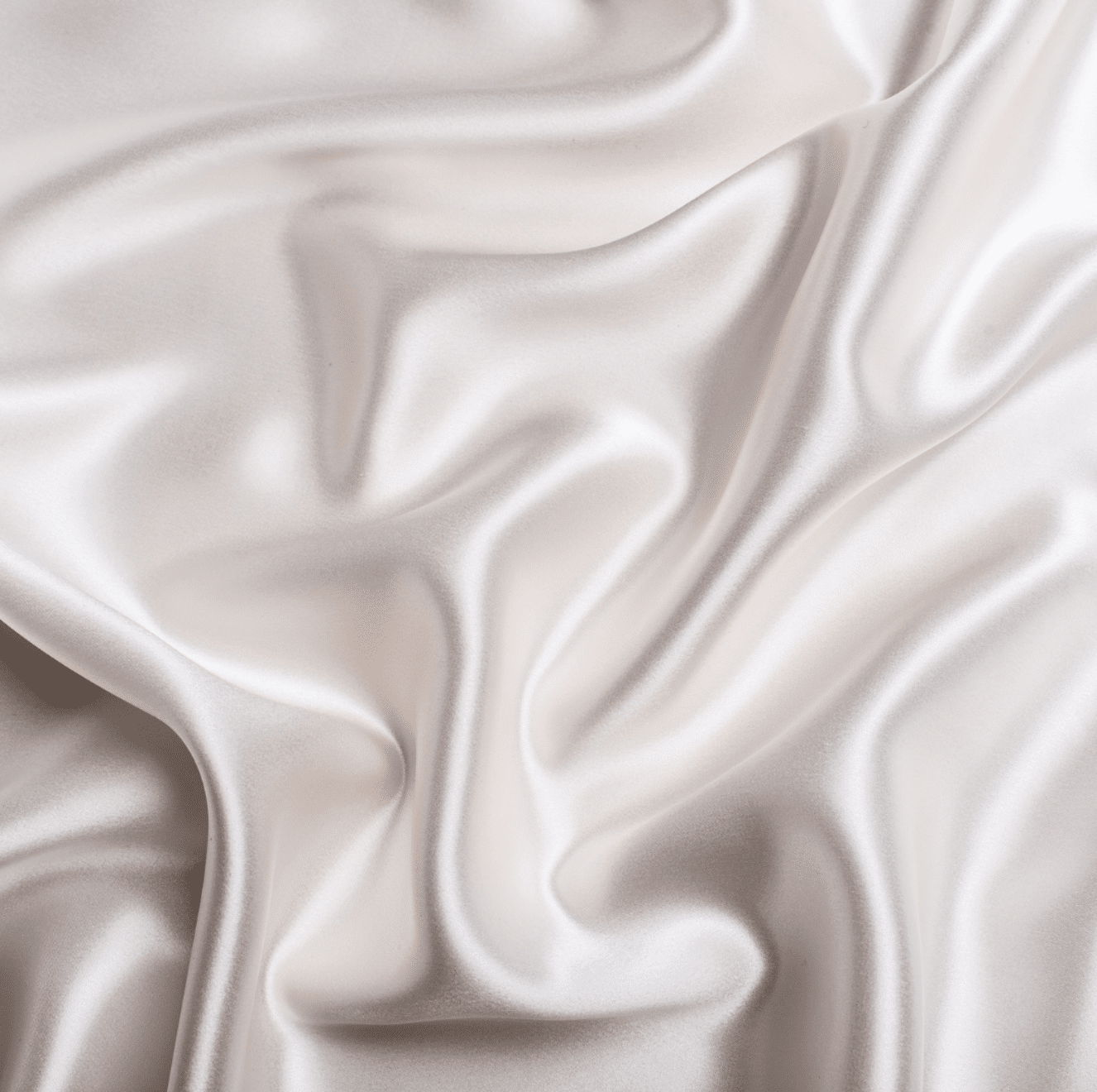 GLAM - Silk Pillowcase - White