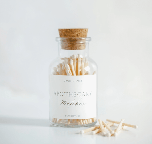 Apothecary Matches - White