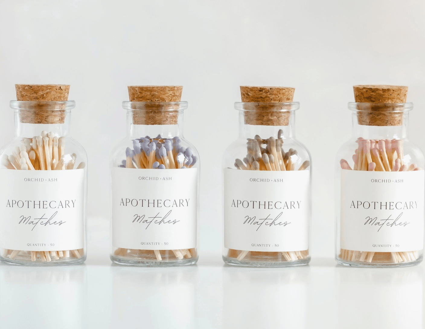 Apothecary Matches - Grey