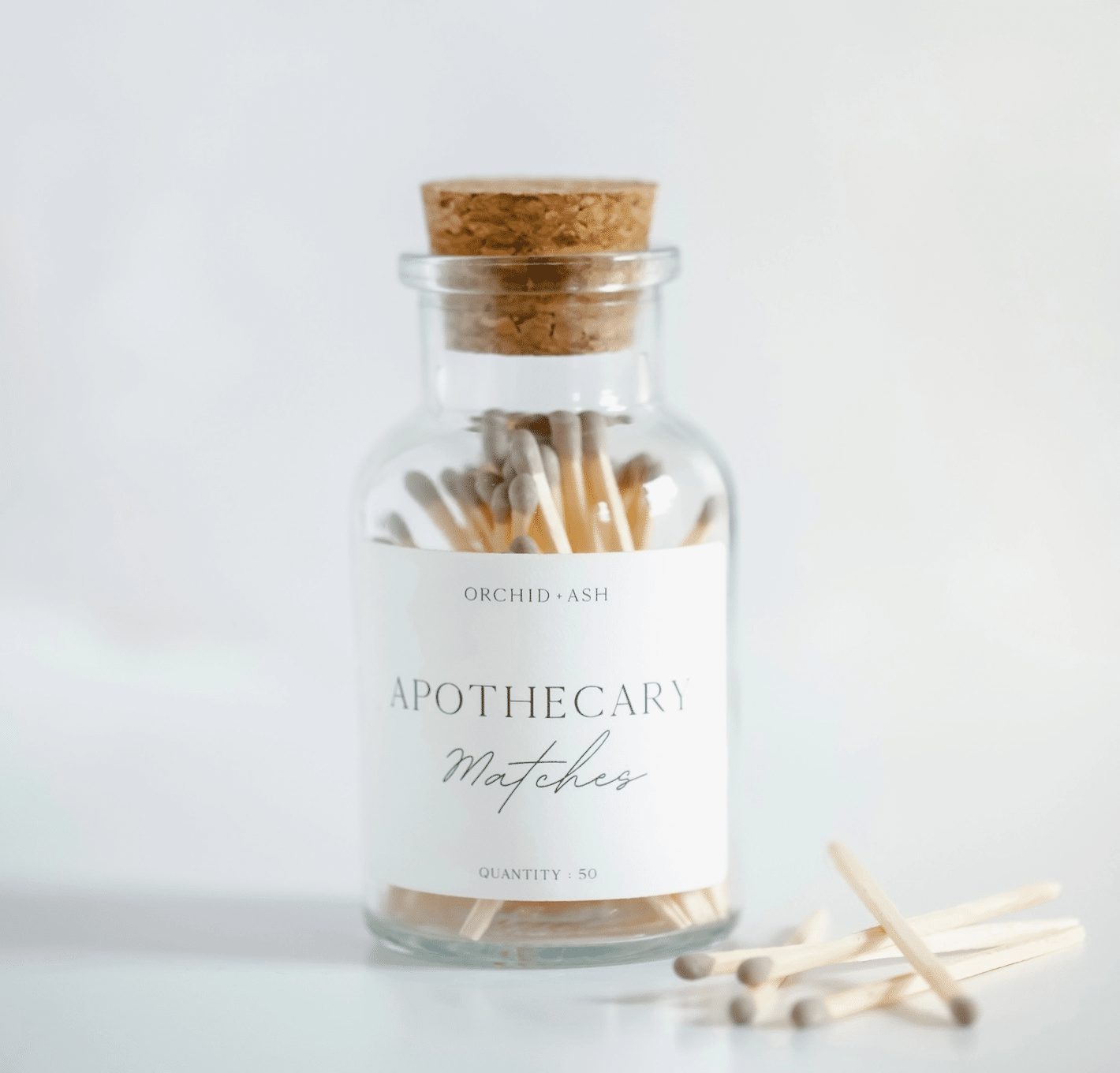 Apothecary Matches - Grey
