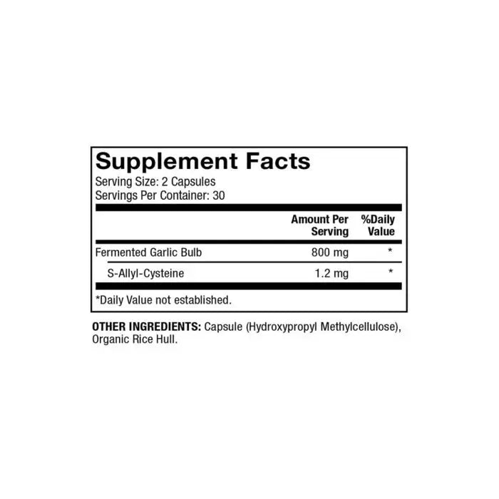 Fermented Black Garlic