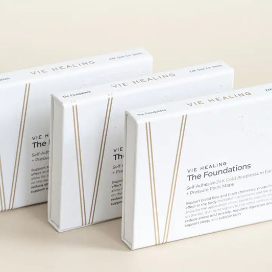 The Foundations Kit (24k Gold Ear Seeds)