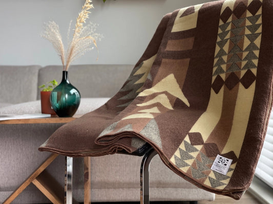 Loja Blanket - Light Mahogany
