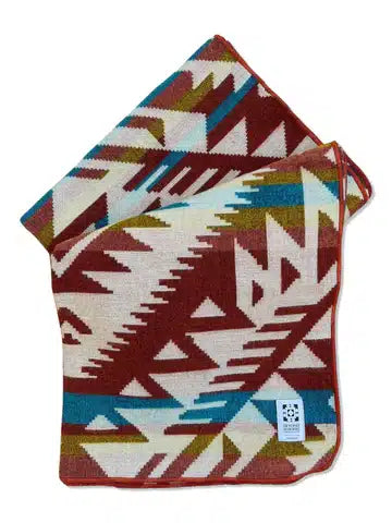 Canoa Blanket- Terracotta Sunrise