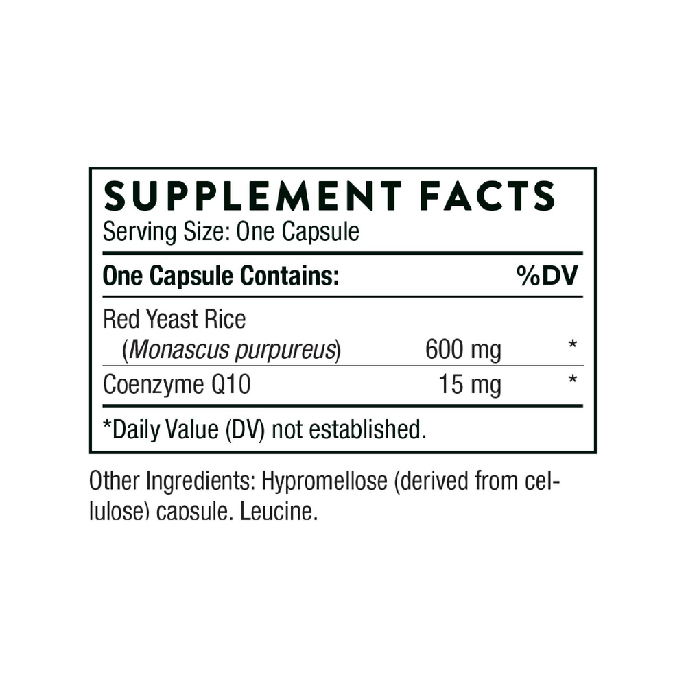 Red Yeast Rice + CoQ10