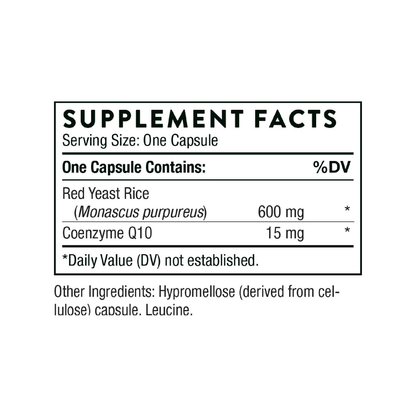 Red Yeast Rice + CoQ10