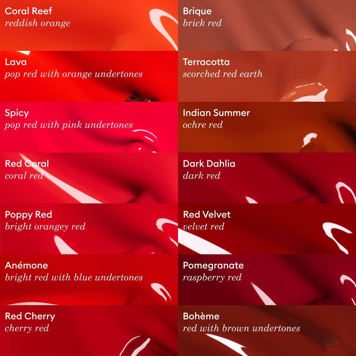Poppy Red Nail Polish