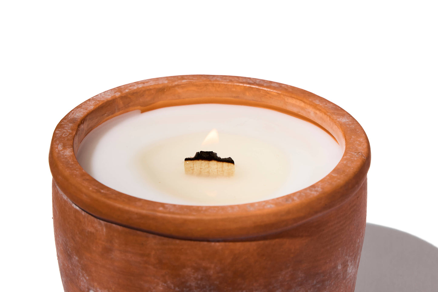 Palo Santo Burn & Grow Candle -Terra Cotta Pot w/ Seed Label
