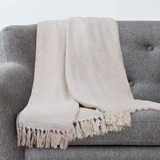 Herringbone Throw