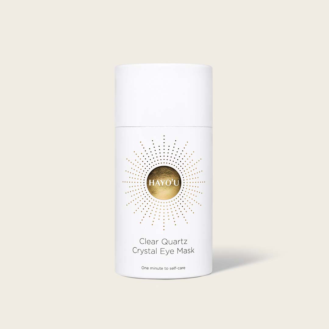 Hayou Clear Quartz Crystal Eye Mask