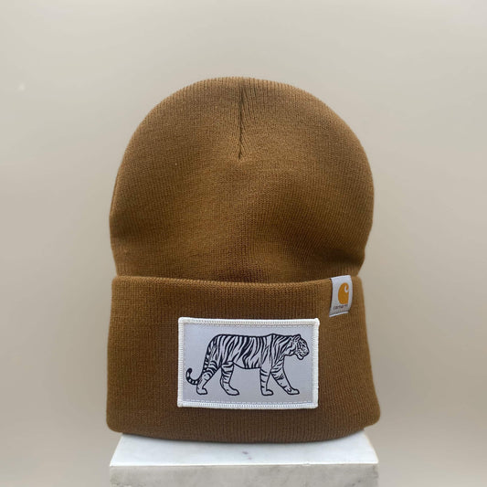 Tiger Carhartt Hat - Brown
