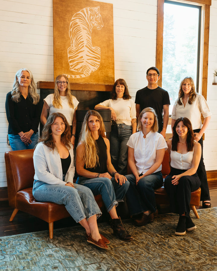 The SHÈN team at the chapel in Bozeman, Montana
