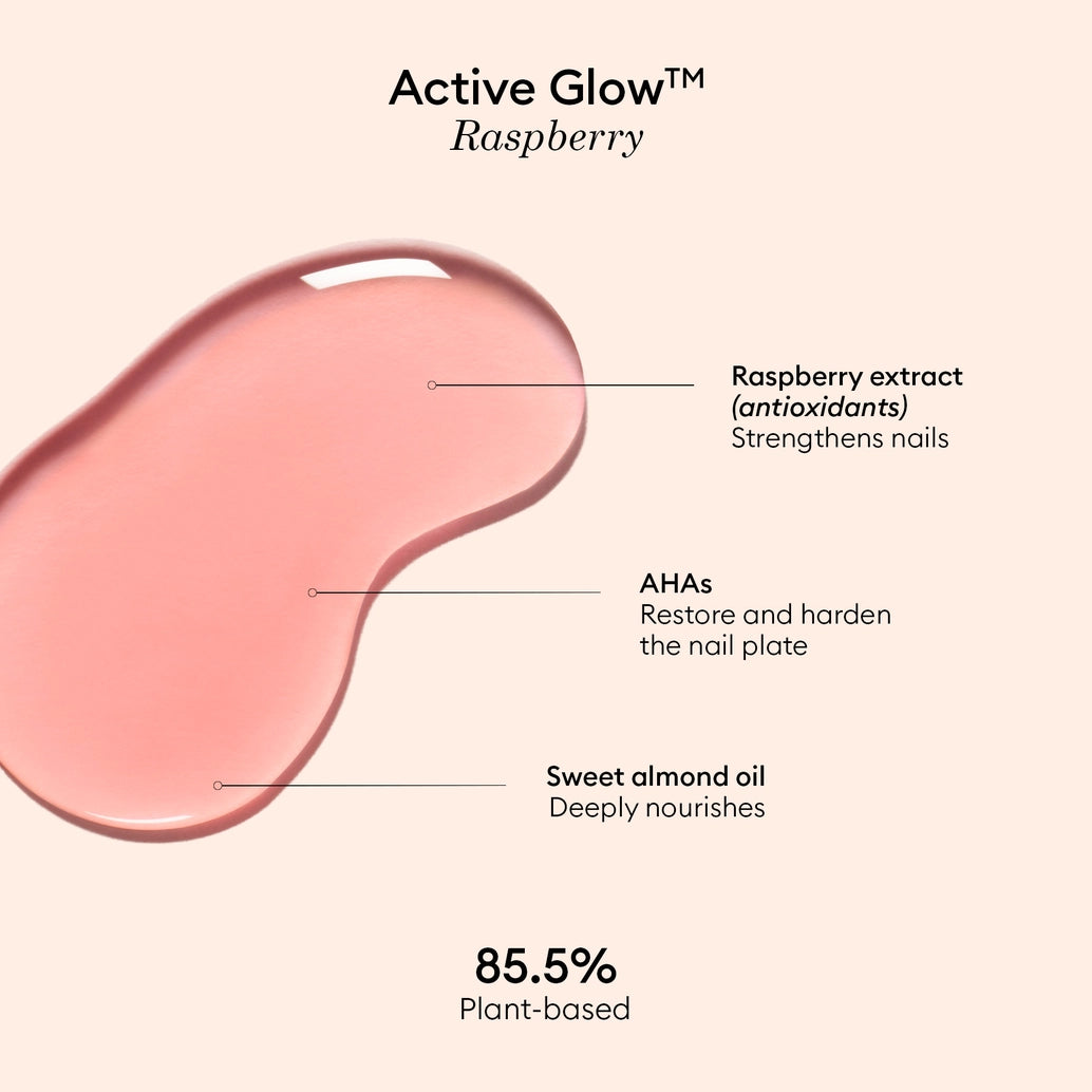 Active™ Glow Raspberry Nail Polish