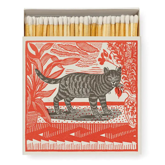 Sasha the Cat Square Matchbox