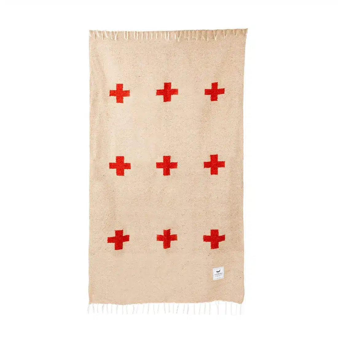 Positive Vibrations Blanket - Tan/Rust