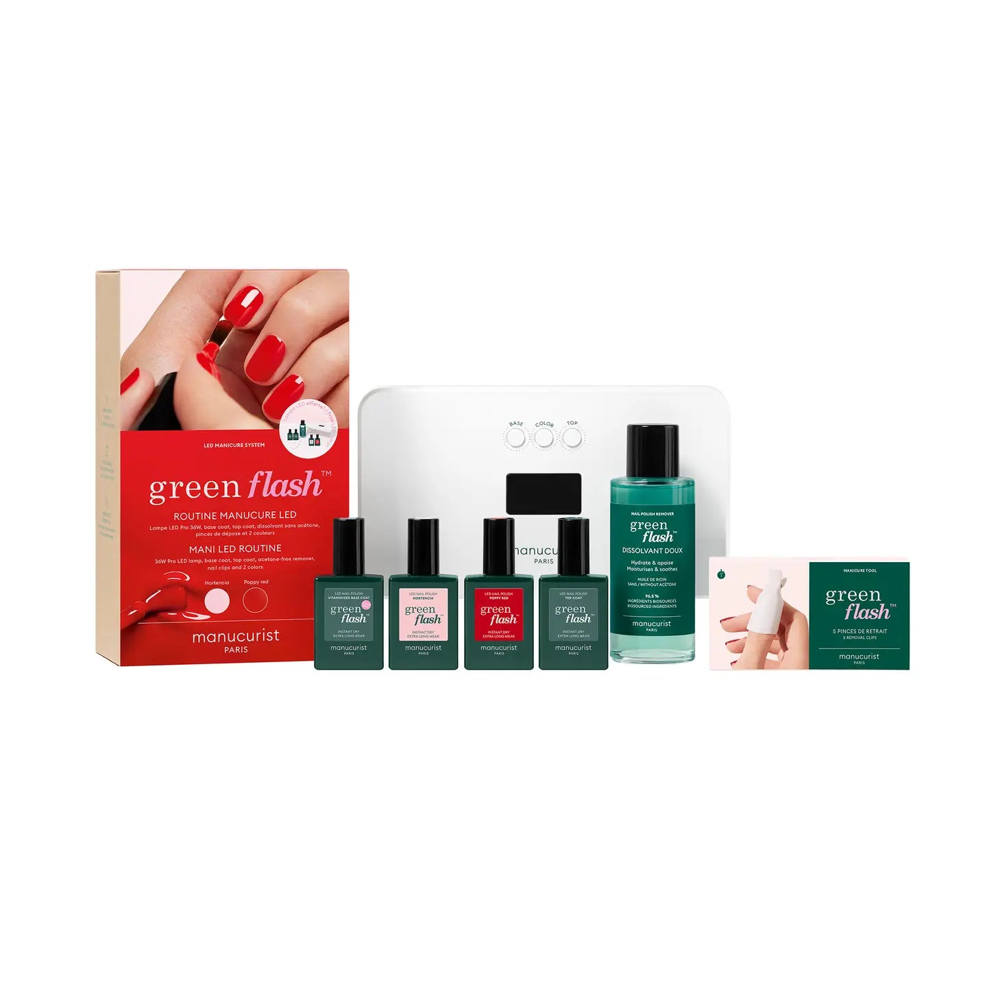 Green Flash™  Routine Manicure LED Set, 36W
