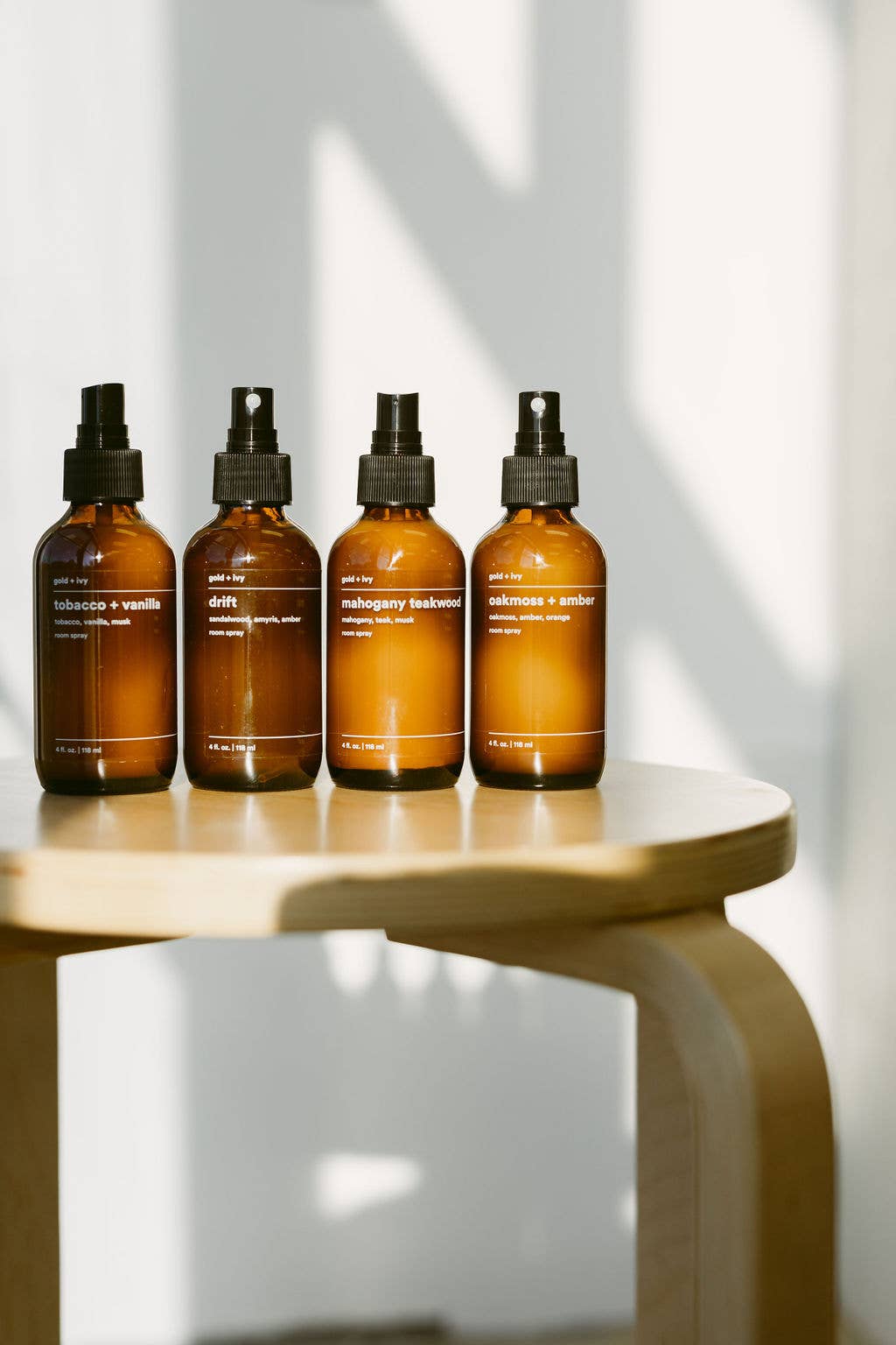 Oakmoss + amber room + linen spray - oakmoss, amber, orange