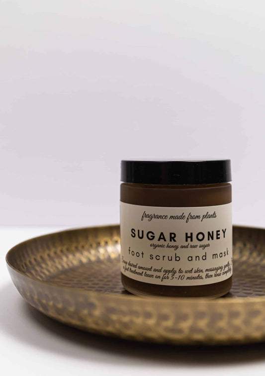 Sugar Honey Foot Scrub and Mask
