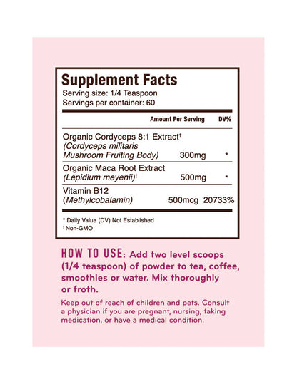 Vitality Ultra Potent Mushroom + Functional Extract Powder