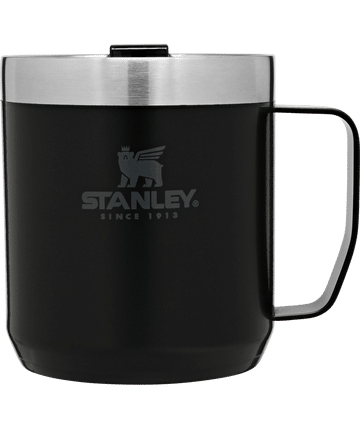Stanley 24 oz Stay Hot Camp Mug in Hammertone Silver